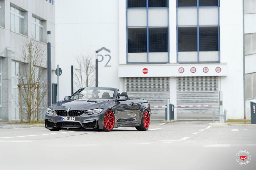  BMW M4 Convertible on Vossen Wheels (VPS-314T) 2017 года  (фото 30 из 32)